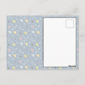 Carte Postale Hippos Faux Quilt (Dos)