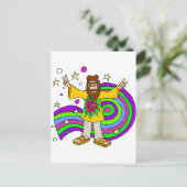 Carte Postale Hippy des années 60 (Debout devant)