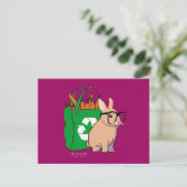Carte Postale Hipster Bunny (Debout devant)
