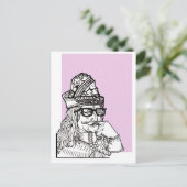 Carte Postale Hipster Oncle Vlad (Debout devant)