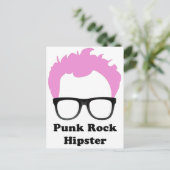 Carte Postale Hipster Punk Rock (Debout devant)