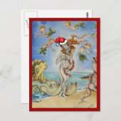 Carte Postale Hipster renaissance de Vénus (Devant / Derrière)