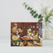 Carte Postale His Station and Four Aces, (Debout devant)