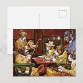 Carte Postale His Station and Four Aces, (Devant / Derrière)