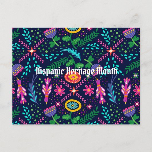 Carte Postale Hispanic Heritage Month (Devant)