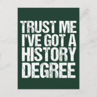 Histoire amusante Diplôme Citation Historien