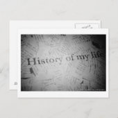 Carte Postale Histoire de (Devant / Derrière)