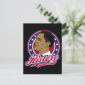 Carte Postale Histoire de Barack Obama (Debout devant)