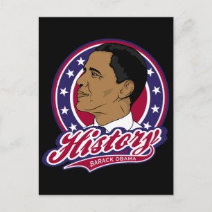 Carte Postale Histoire de Barack Obama