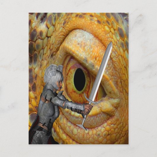 Carte Postale Histoire de Dragon Folk (Devant)