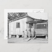 Carte Postale Histoire de la famille 1928 (Devant / Derrière)