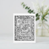 Carte postale Histoire de l'alchimie (Debout devant)