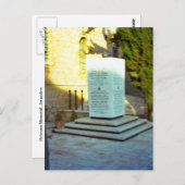 Carte Postale Histoire de l'Holocauste, Jérusalem (Devant / Derrière)