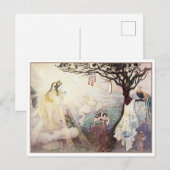 Carte Postale Histoire de Susa l'impétueux par Warwick Goble (Devant / Derrière)