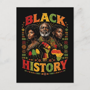 Carte Postale Histoire des Noirs