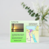 Carte Postale Histoire, Egypte ancienne, Nil du fleuve (Debout devant)