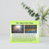 Carte Postale Histoire, Egypte ancienne, Vallée des rois (Debout devant)