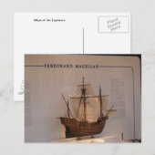 Carte Postale Histoire, Explorateurs, Ferdinand Magellan (Devant / Derrière)
