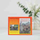 Carte Postale Histoire, Histoire, Immigrants à Singapour (Debout devant)