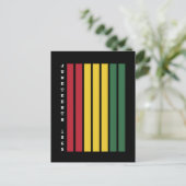 Carte Postale Histoire noire afro-américaine 1865 (Debout devant)