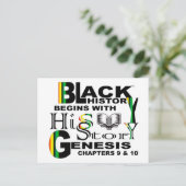 Carte Postale Histoire noire - Son histoire (Debout devant)