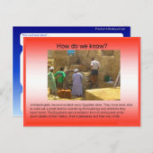 Carte Postale Histoire, preuves, archéologie (Devant / Derrière)