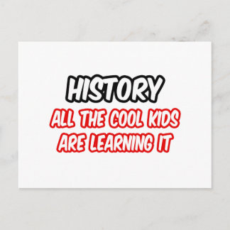 Carte Postale Histoire...Tous Les Enfants Cool L'Apprennent
