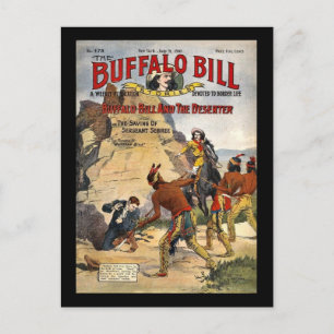 Carte Postale Histoires de Buffalo Bill 1910