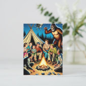 Carte Postale Histoires de feux de camp | Vide rétro amusant (Debout devant)