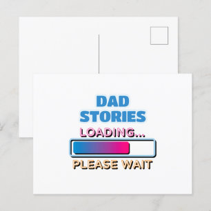 Carte Postale Histoires de Papa Chargement Veuillez Patienter