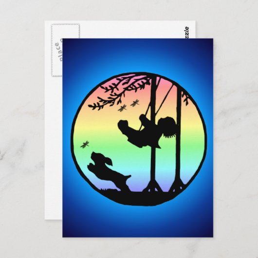 Carte postale Histoires d'enfance (Devant / Derrière)