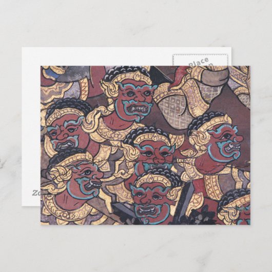 Carte Postale Histoires du Ramakien (Devant / Derrière)