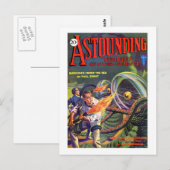 Carte Postale Histoires étonnantes de super science-fiction (Devant / Derrière)
