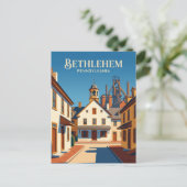 Carte Postale Historic Bethlehem USA (Debout devant)