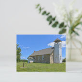 Carte Postale Historic Buck Creek School, Perry, Kansas (Debout devant)