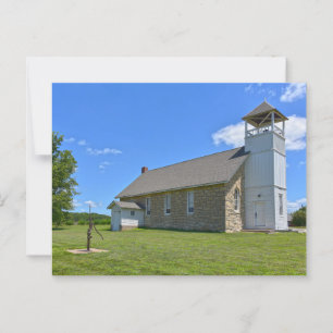 Carte Postale Historic Buck Creek School, Perry, Kansas