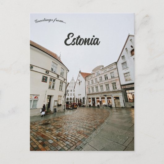 Carte Postale Historic Centre Old Town of Tallinn Estonia (Devant)