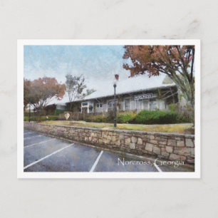 Carte Postale Historic Norcross Station Cafe