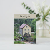Carte Postale Historic Sell's Mill à Hoschton en Géorgie (Debout devant)
