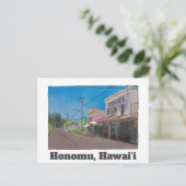 Carte Postale Historical Hawaii Plantation Town Honomu Nostalgic (Debout devant)