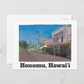 Carte Postale Historical Hawaii Plantation Town Honomu Nostalgic (Devant / Derrière)