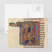 Carte Postale Historié 'R' initial représentant le sultan (Devant / Derrière)