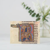 Carte Postale Historié 'R' initial représentant le sultan (Debout devant)