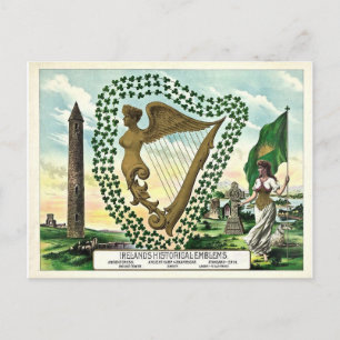 Carte Postale Historique Irlande St. Patrick's Day Postcard