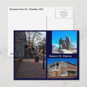 Carte Postale Historique Saint-Charles (Devant / Derrière)