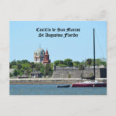 Carte Postale Historique St Augustine FL Castillo de San Marcos (Devant)