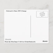 Carte postale Hitchcock In Neon, Chicago Neon (Dos)