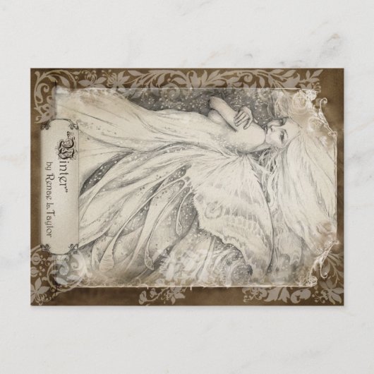 Carte Postale Hiver (Devant)