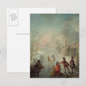 Carte Postale Hiver (Devant / Derrière)