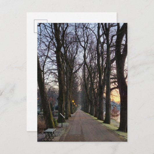 Carte Postale Hiver (Devant / Derrière)